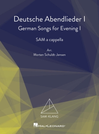 Deutsche Abendlieder I SAM a cappella Choral Score