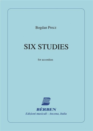 6 Studies for accordion