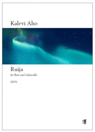 Ruija for flute and violoncello score and parts