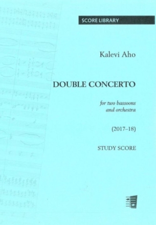 Double Concerto for 2 bassoons and orchestra study score
