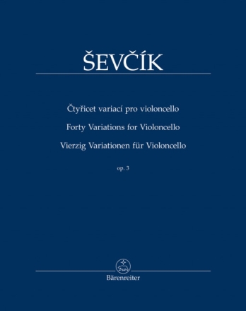 40 Variationen op. 3 f�r Violoncello