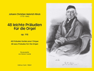 48 leichte Pr�ludien f�r Orgel op. 116 f�r Orgel