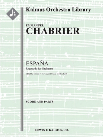 Espana Rhapsody (f/o) Full orchestra