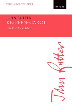 Krippen-Carol (Nativity Carol) X899 Mixed Voices