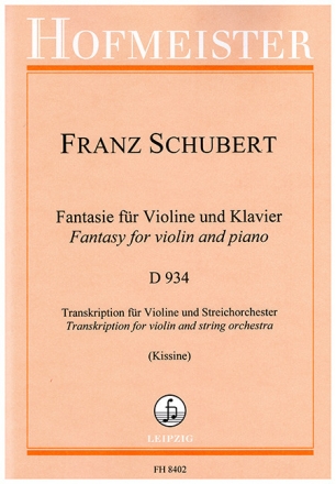 Fantasie f�r Violine und Klavier Violine und Streichorchester