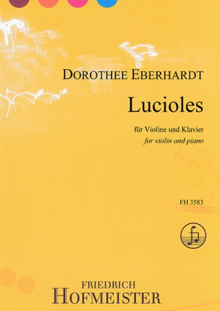 Lucioles Violine, Klavier