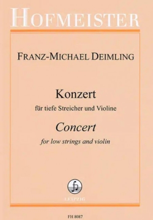 Konzert f�r tiefe Streicher und Violine V, Vc, Kb
