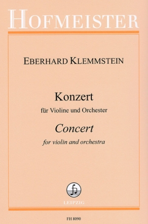 Konzert f�r Violine und Orchester Violine, Orchester
