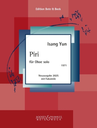 Piri (1971) f�r Oboe solo