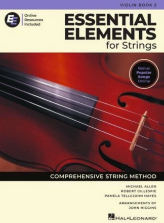 Essential Elements for Strings  (+Online-Resources) for violin violin book 2