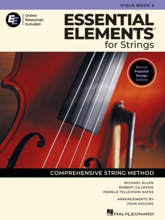 Essential Elements for Strings - Viola Book 2 Viola Buch und Medien Online
