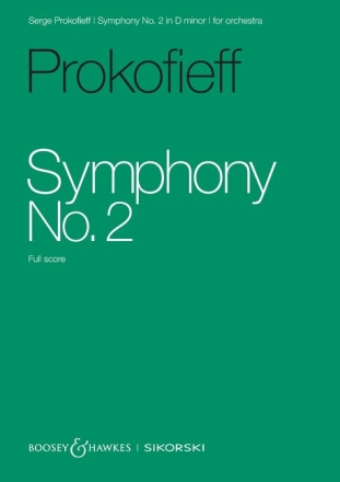 Symphony No. 2 in D minor op. 40 Orchester Studienpartitur