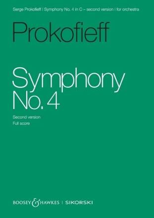Symphony No. 4 in C op. 112 Orchester Studienpartitur