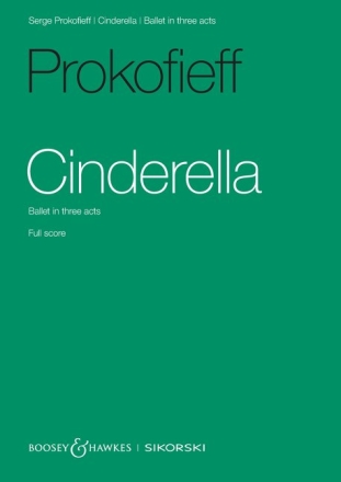 Cinderella Orchester Studienpartitur