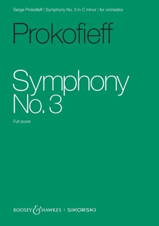 Symphony No. 3 in C minor op. 44 Orchester Studienpartitur