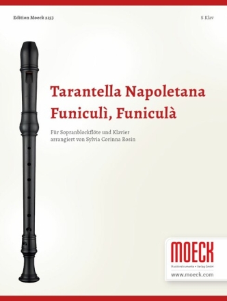 Tarantella Napoletana und Funicul�, Funicul� f�r Sopranblockfl�te und Klavier