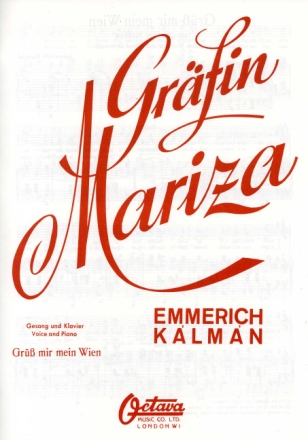 Gr�� mir mein Wien f�r Gesang und Klavier