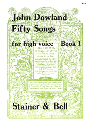 50 Songs vol.1 (nos.1-25) for high voice and Piano