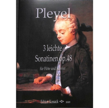3 leichte Sonatinen op.48 f�r Fl�te und Klavier