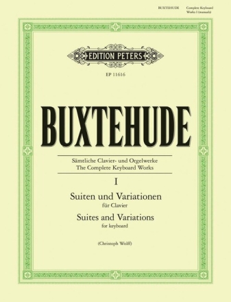The Complete Keyboard Works Vol.1 (Suites and Variations) for piano Ausgabe in dt/en