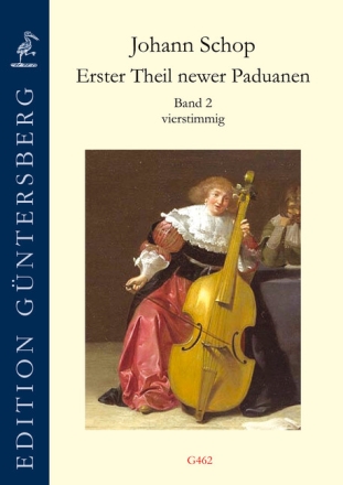 Erster Theil newer Paduanen Band 2 (vierstimmig) f�r 4 Instrumente nebst einem B.C. Partitur und Stimmen