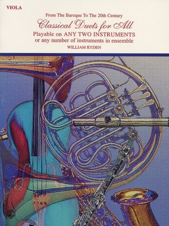 Classical Duets for all for viola score