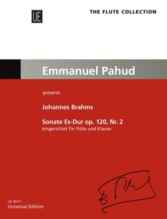 Sonate Es-Dur op. 120 Nr. 2 Fl�te und Klavier Partitur
