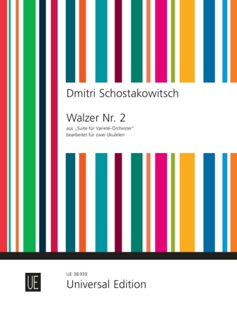 Walzer Nr. 2 2 Ukulelen Partitur