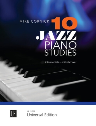 10 Jazz Piano Studies Intermediate � mittelschwer Klavier