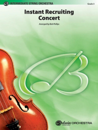 Instant Recruiting Concert Pop Intermediate String Orchestra Streichorchester