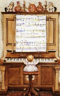 Faltkarte (Piano)