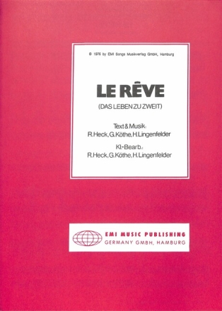 Das Leben zu zweit: Einzelausgabe (dt) Le r�ve