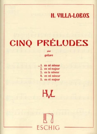5 Pr�ludien Nr. 1