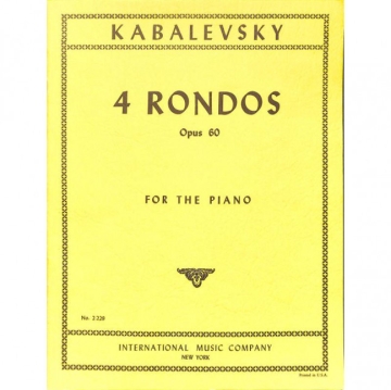 Four Rondos op. 60