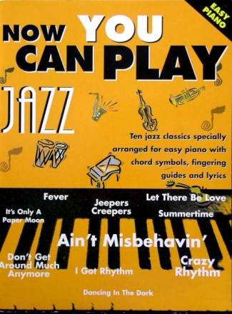 NOW YOU CAN PLAY JAZZ(EASY PIA