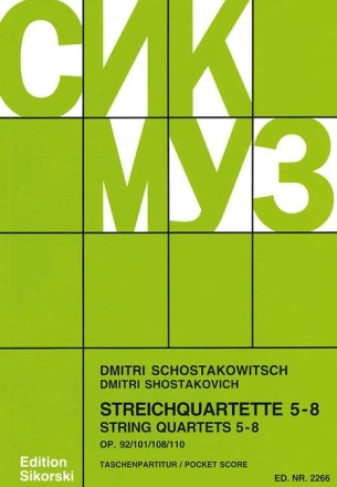 Streichquartette 5 - 8