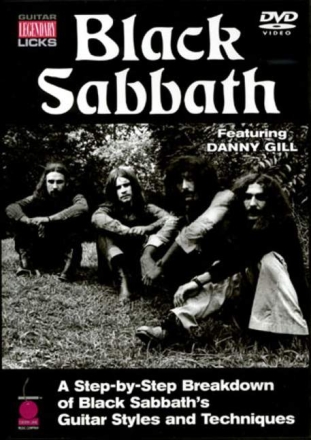 Black Sabbath Guitar Legendary Licks