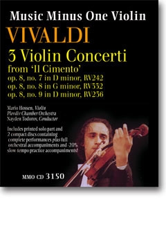 3 Violin Concerti From Il Cimento nos.7,8,9 op.8