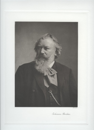 BRAHMS, Johannes - Photo (Brustbild)