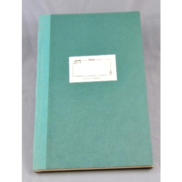 Notenschreibbuch blau 10 Systeme