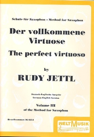 Schule f�r Saxophon Band 3 Der vollkommene Virtuose (dt/en)