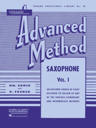 Advanced Method Saxophone 1 Band 1