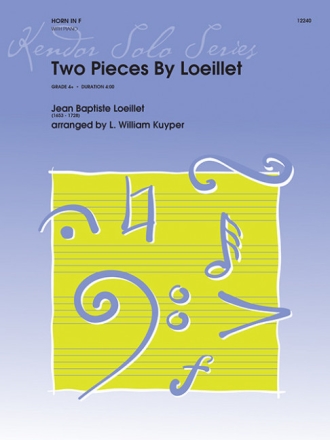 Two Pieces By Loeillet