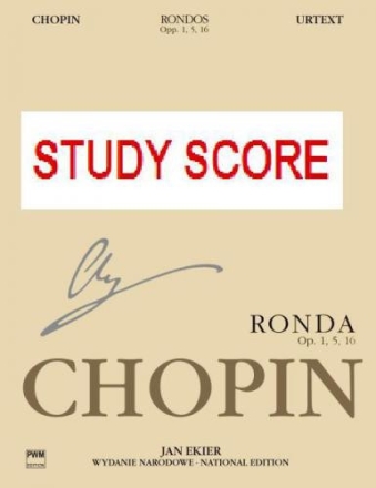 Rondos Op. 1, op. 5, op. 16 Vol. VIII