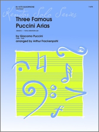 Three Famous Puccini Arias