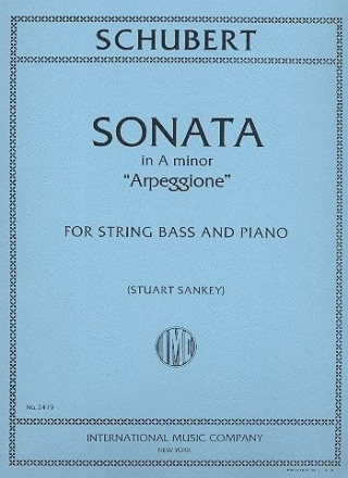 Sonata a minor for double bass and piano