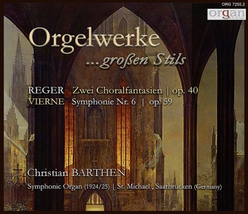 ?Orgelwerke � gro�en Stils