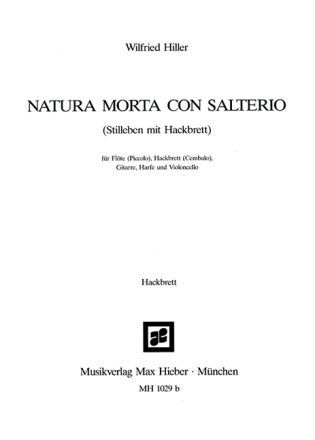 Natura morta con Salterio