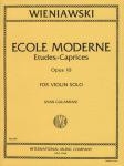 �cole moderne - 10 �tudes caprices op.10 for violin