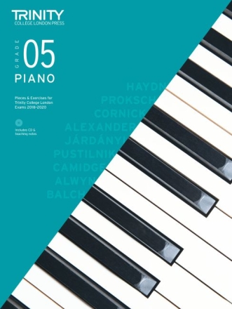 Piano Grade 5 book & CD 2018